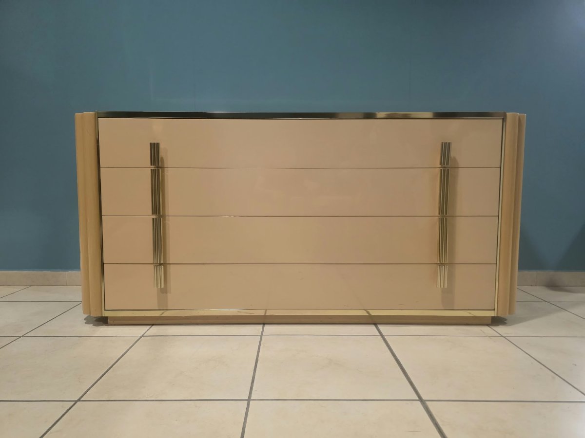 Commode signée Alain Delon pour la Maison Jansen