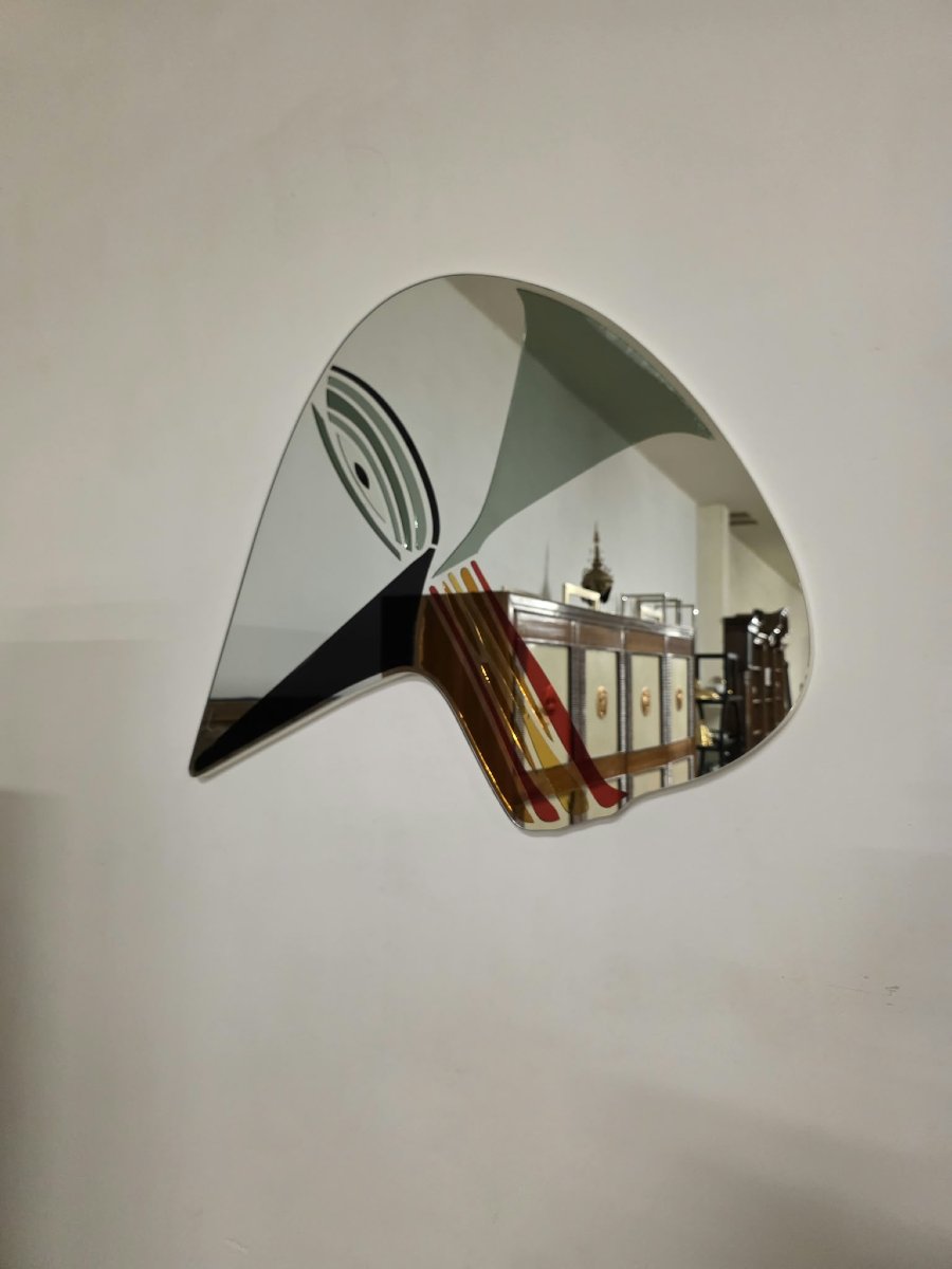 Miroir dessiné par Renata Boero pour Fiam-photo-2