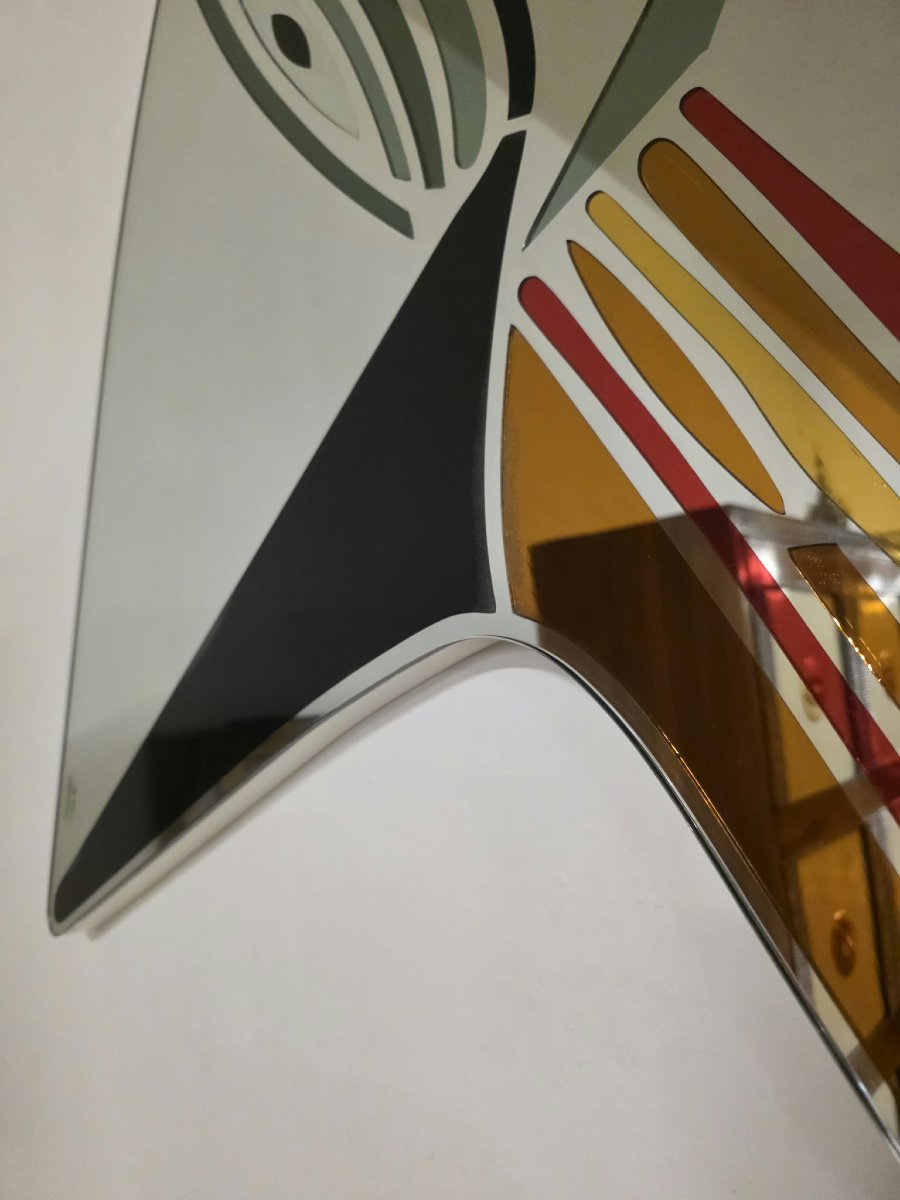 Miroir dessiné par Renata Boero pour Fiam-photo-5