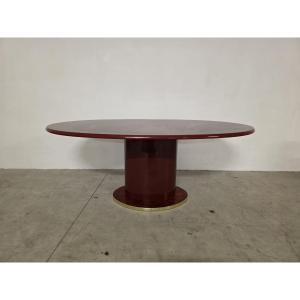 table en bruyère bordeaux