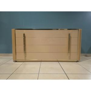 Chest Of Drawers Designed By Alain Delon For Maison Jansen.