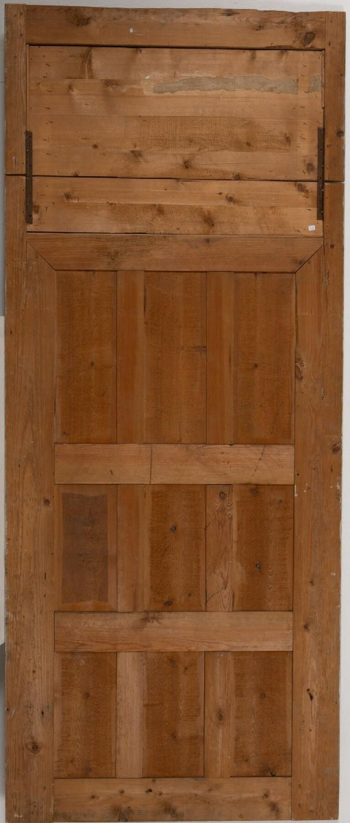 Miroir de trumeau en bois laqué et doré, à décor néoclassique, XIXe siècle-photo-4