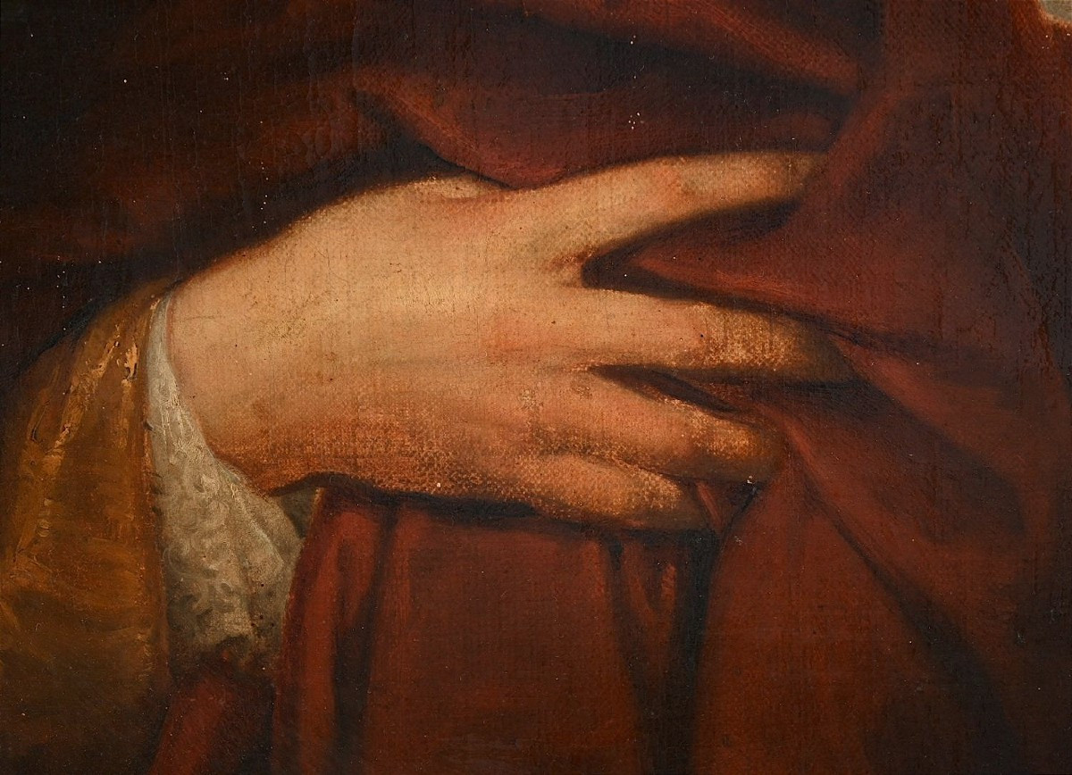 Portrait d'un comte et haut fonctionnaire, Italie, XVIIIème-photo-4