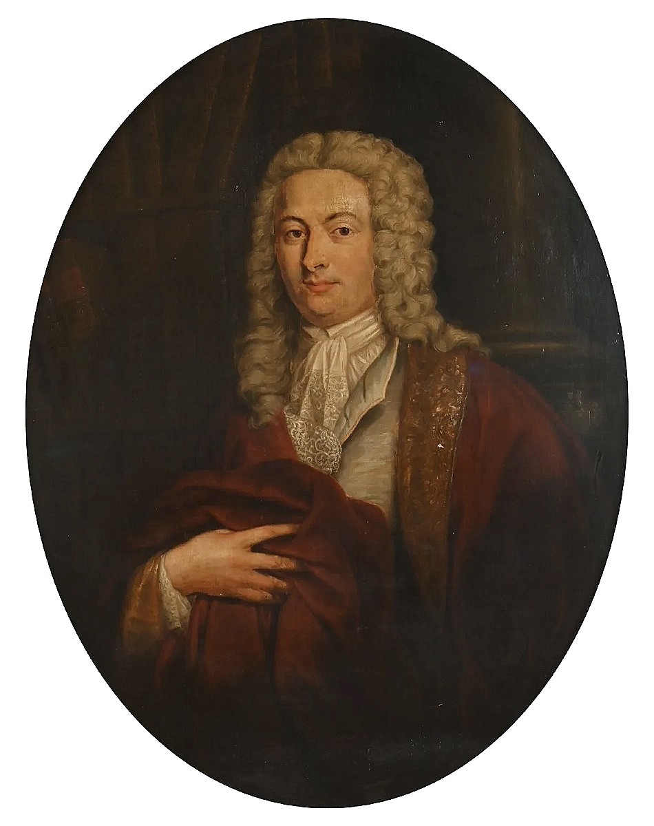 Portrait d'un comte et haut fonctionnaire, Italie, XVIIIème