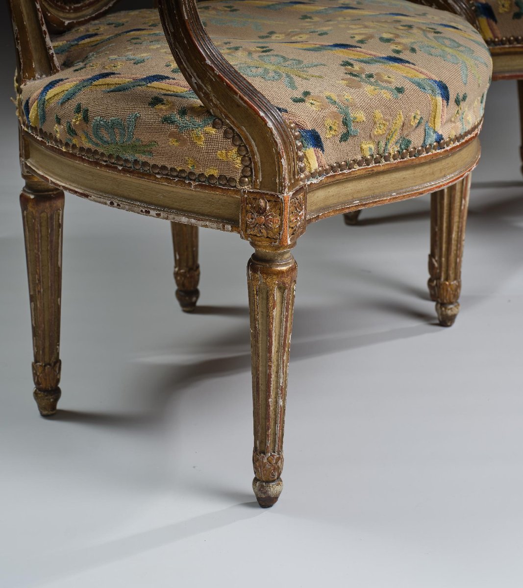 Salon de style Louis XVI, fin du XIXe siècle-photo-4