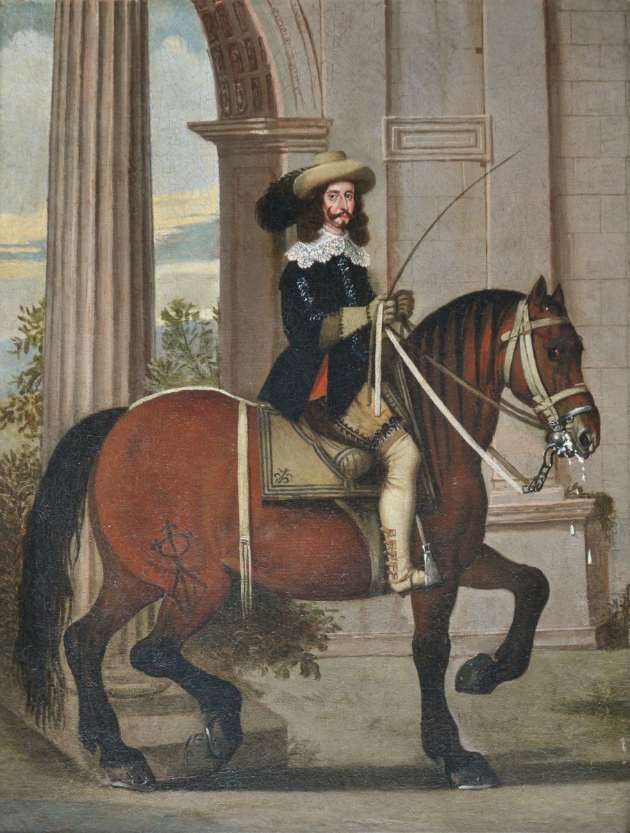 Wolfgang Heimbach (circa 1605 - 1678), Equestrian Portrait-photo-1