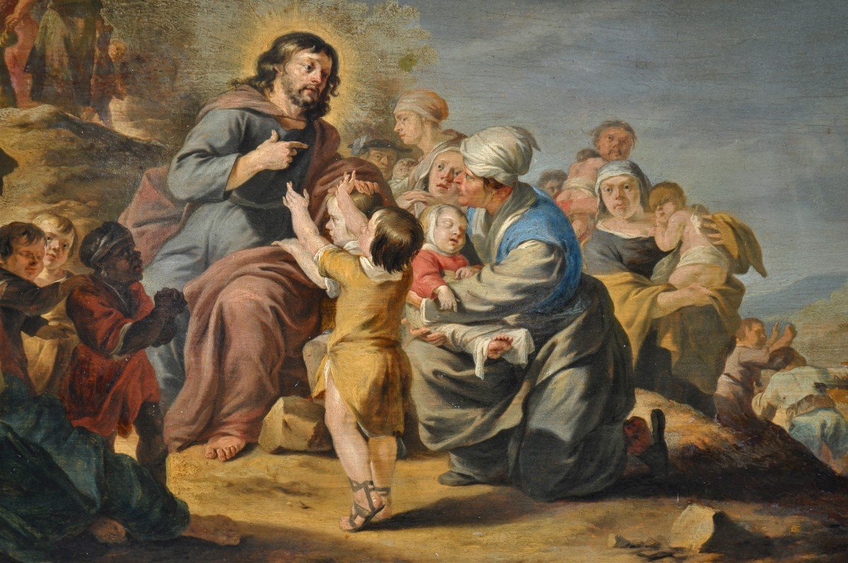 Aert Jansz. Marienhof (1625/27 - After 1652), Jesus Blessing The Children-photo-5
