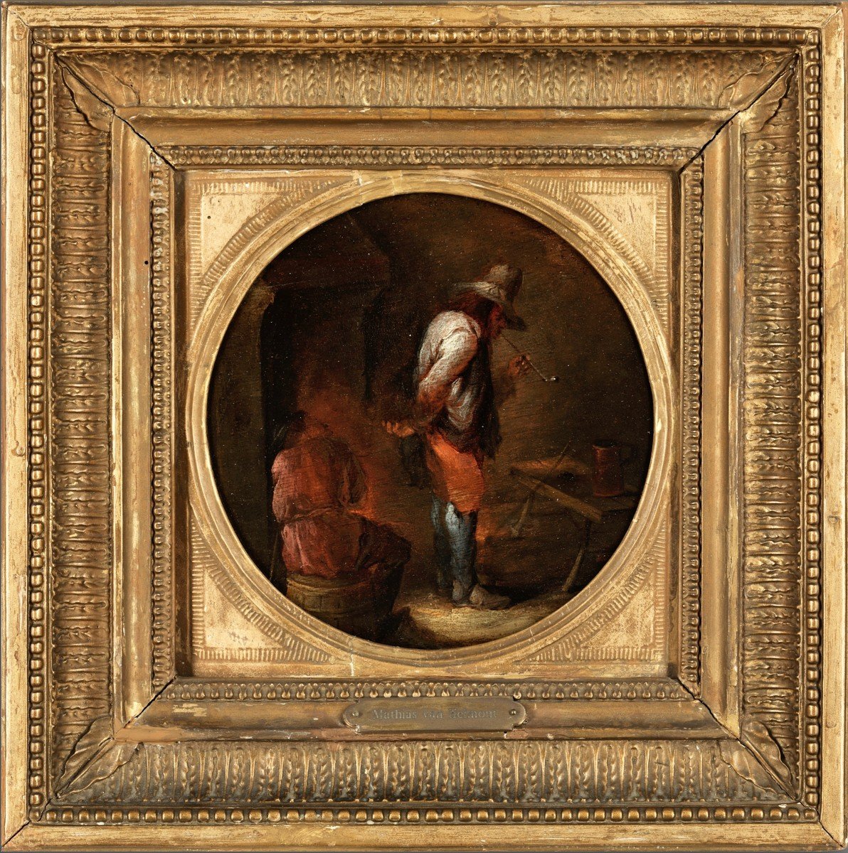 Matheus Van Helmont (1623 - After 1679), Interior Scene