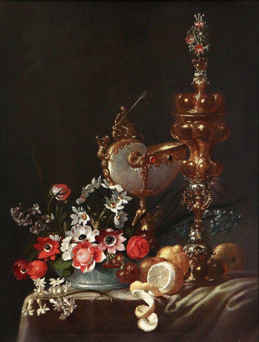 Michel Bouillon (circa 1620 - Circa 1674), Still Life-photo-1