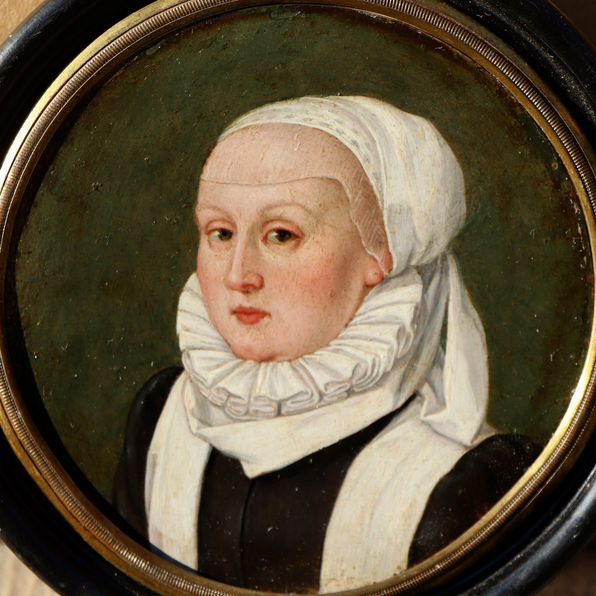 Anonymous 16th Century Painter From South Germany, Portrait Of A Young Woman-photo-4