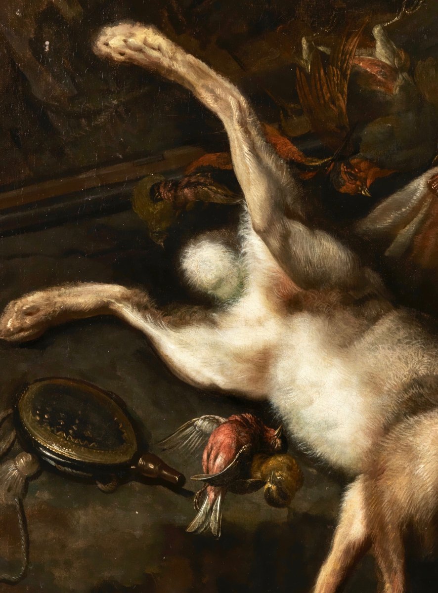 Cornelis Lelienbergh (1620/30 - Around 1680), Hunting Still Life-photo-5