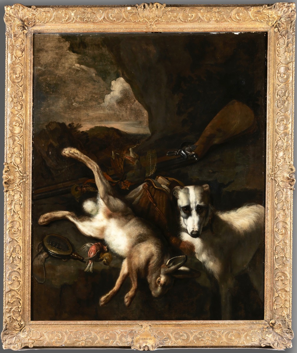Cornelis Lelienbergh (1620/30 - Around 1680), Hunting Still Life