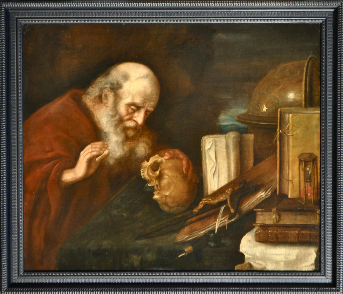 Attribué à Christian van Donck, (documenté de 1653 à 1678), Saint Jérome