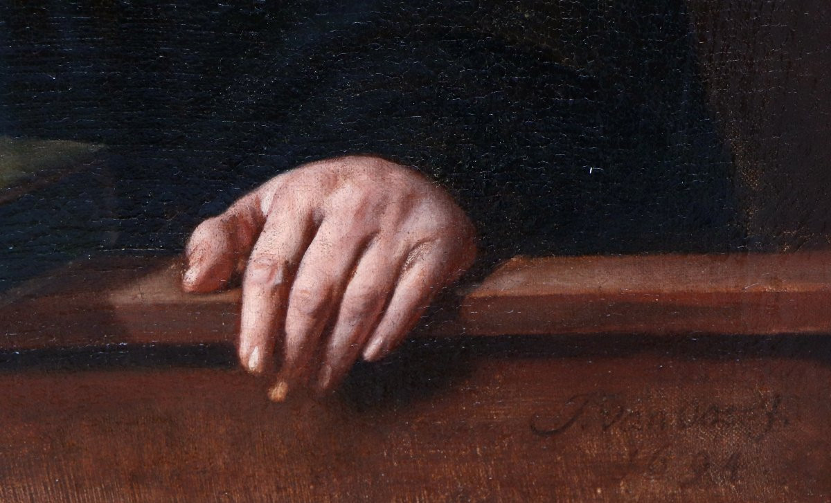 Jacob Van Oost II (1639 - 1713), Portrait Of A Man-photo-7