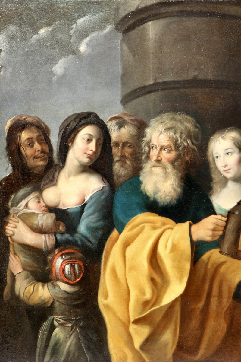 Johannes Baeck (c. 1600 - 1654/55), Diogenes In Search Of A Real Man-photo-2