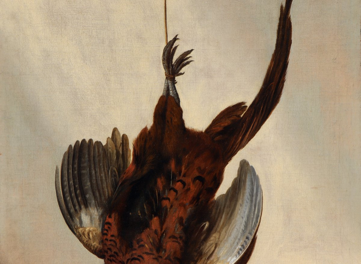 Jacobus Van Der Hagen (1657 - 1715), Hunting Still Life With A Pheasant -photo-2
