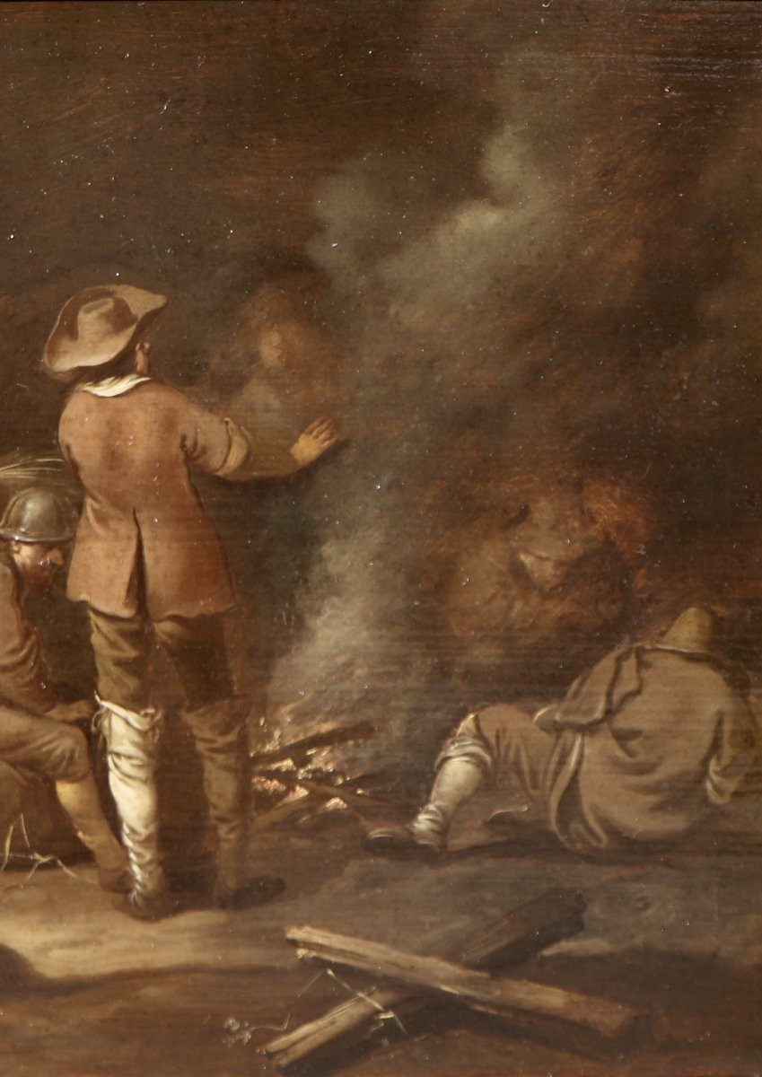Pieter Quast (circa 1605/06 - 1647), Interior Scene In A Guardroom-photo-4