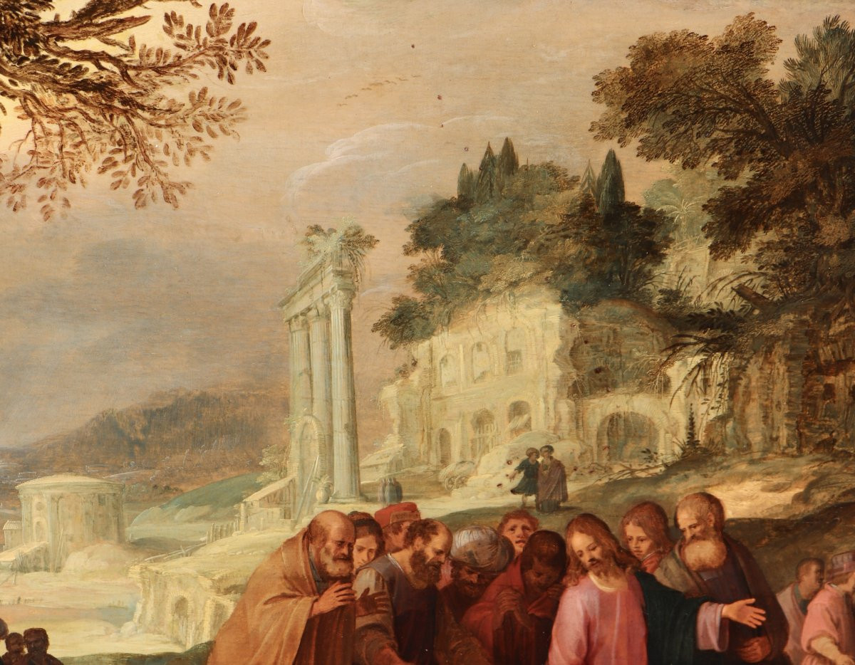 Jan Pynas (vers 1581/82 - 1631), Jésus et la femme hémorroïsse-photo-6