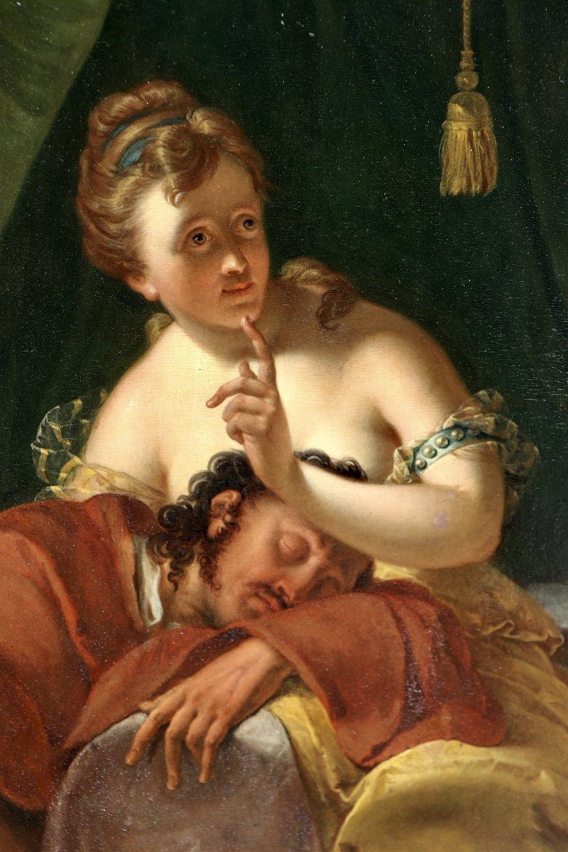Dionys Van Nijmegen (1705 - 1798), Samson And Delilah-photo-5