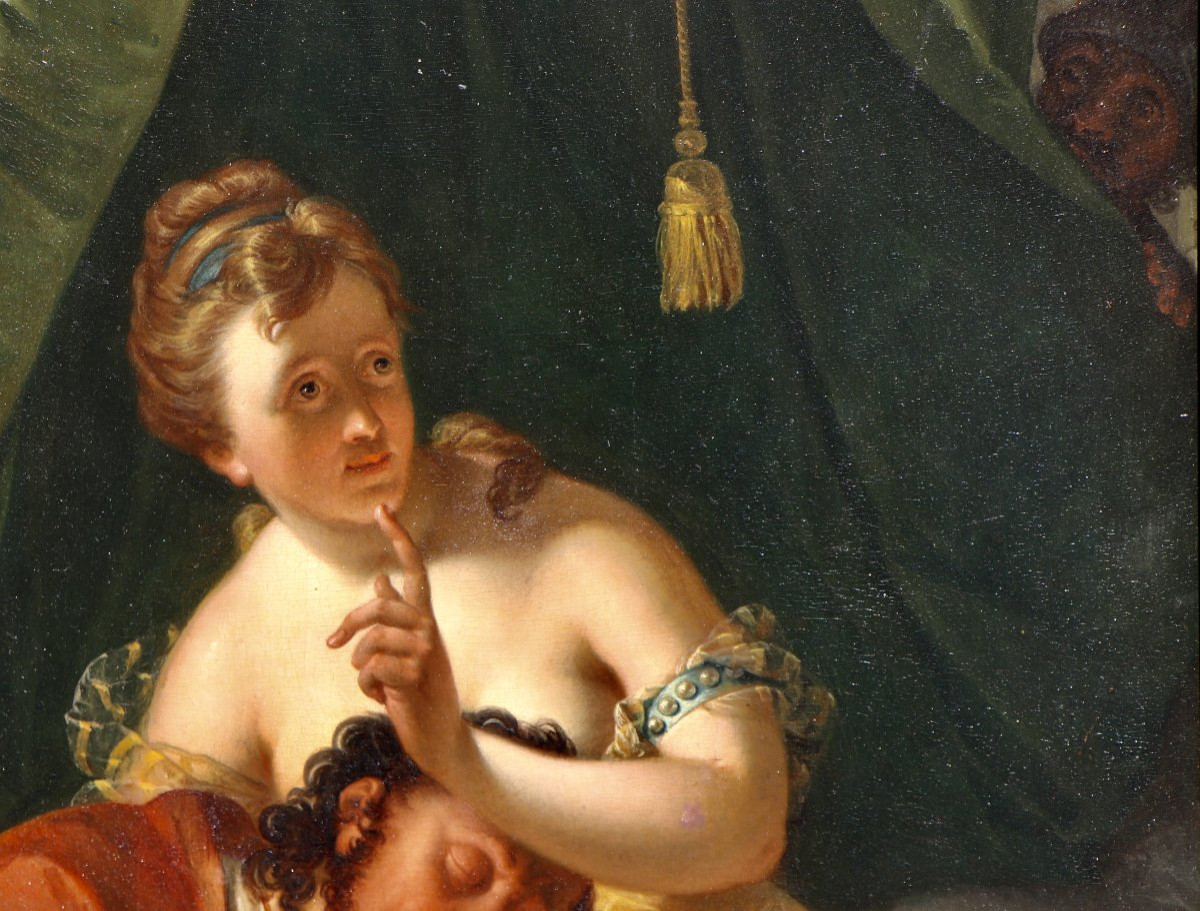 Dionys Van Nijmegen (1705 - 1798), Samson And Delilah-photo-6