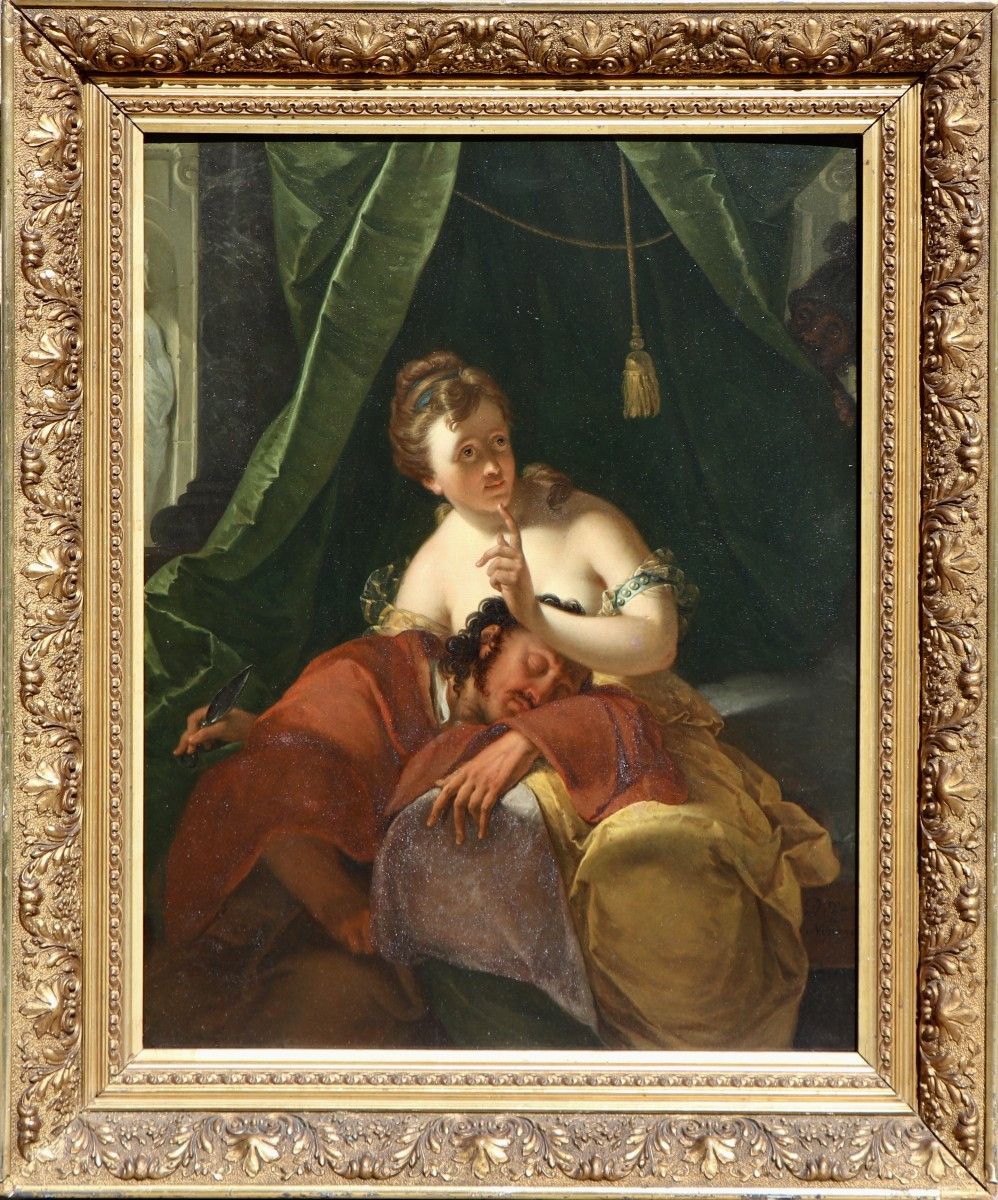 Dionys Van Nijmegen (1705 - 1798), Samson And Delilah