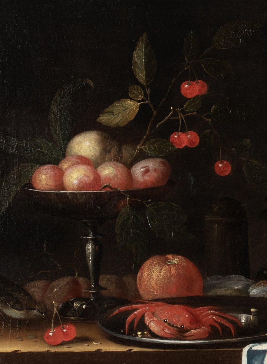 The Pseudo-simons (c. 1650–1680), An Opulent Fruit Still Life-photo-2