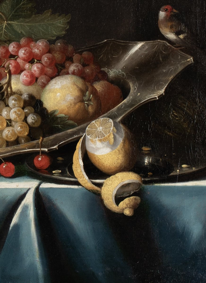 The Pseudo-simons (c. 1650–1680), An Opulent Fruit Still Life-photo-4