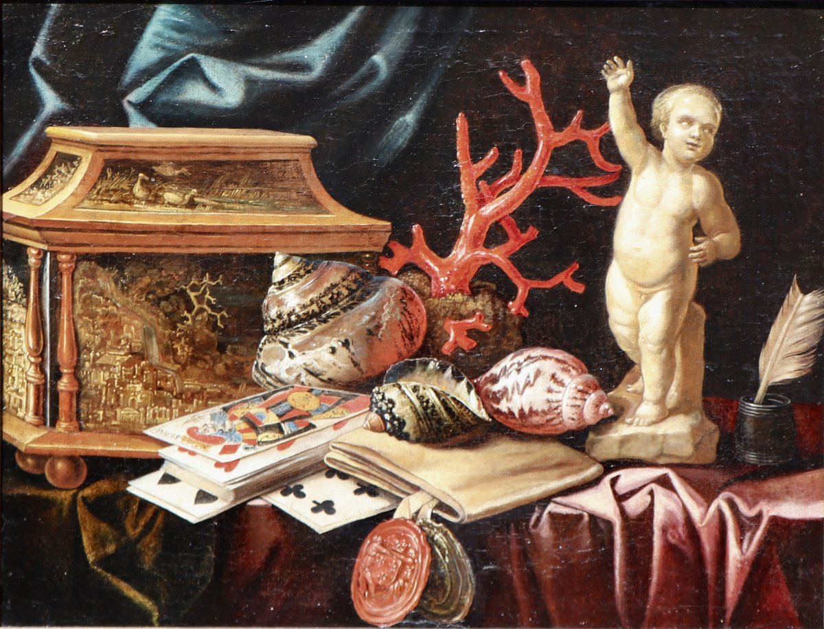 Carstiaen Luyckx (1623–c. 1670), Vanitas Still Life-photo-2