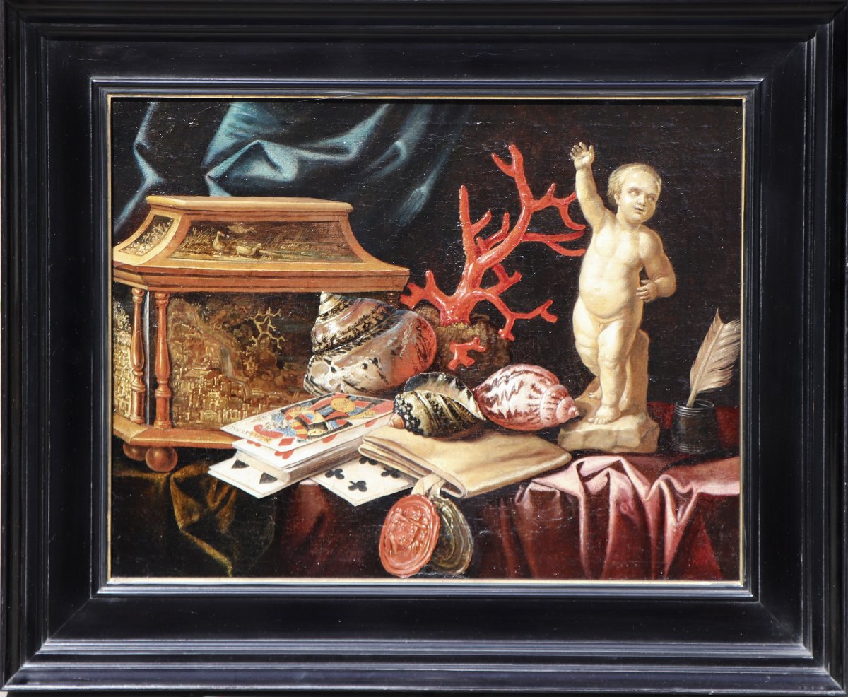 Carstiaen Luyckx (1623–c. 1670), Vanitas Still Life