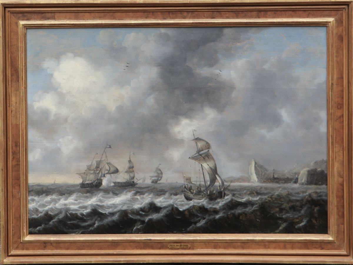 Pieter Van Der Croos (1609/1611–1670),  Marine Painting