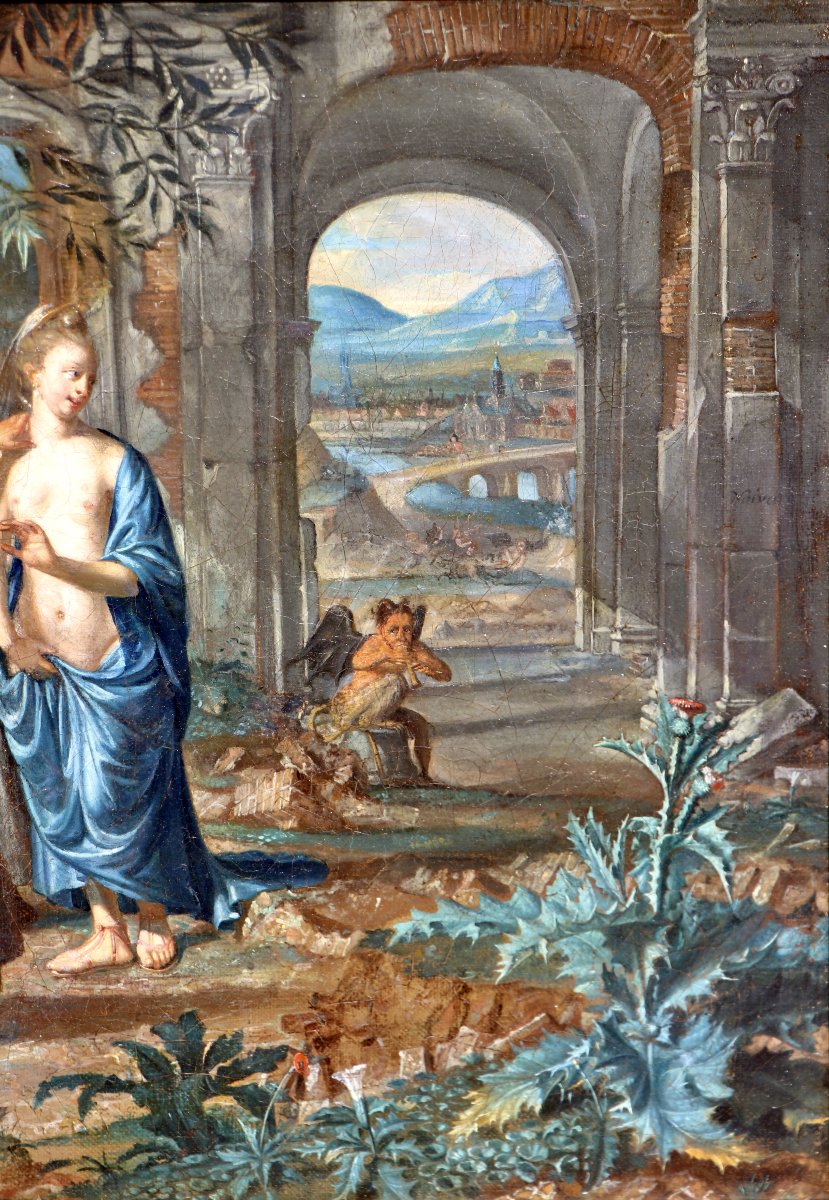 Matthijs Naiveu (1647 - 1726), La Tentation de Saint Antoine-photo-1