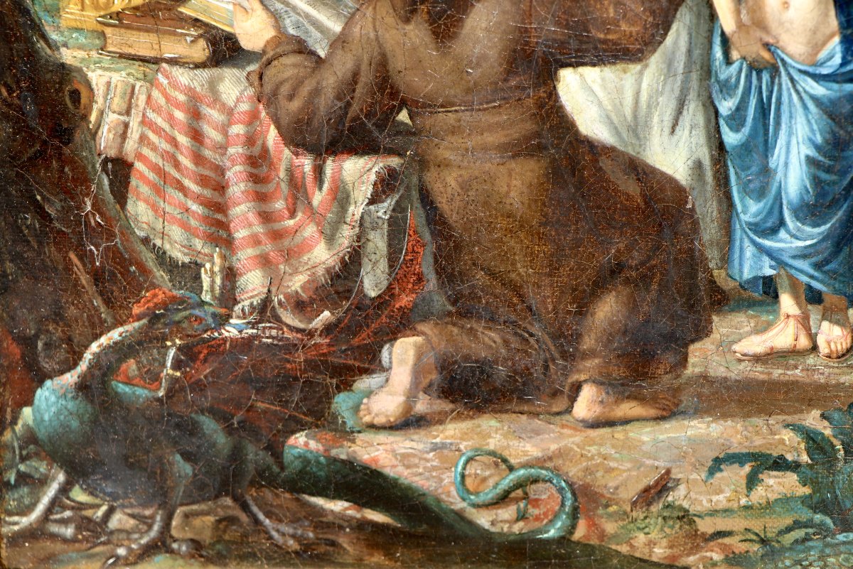 Matthijs Naiveu (1647 - 1726), La Tentation de Saint Antoine-photo-3