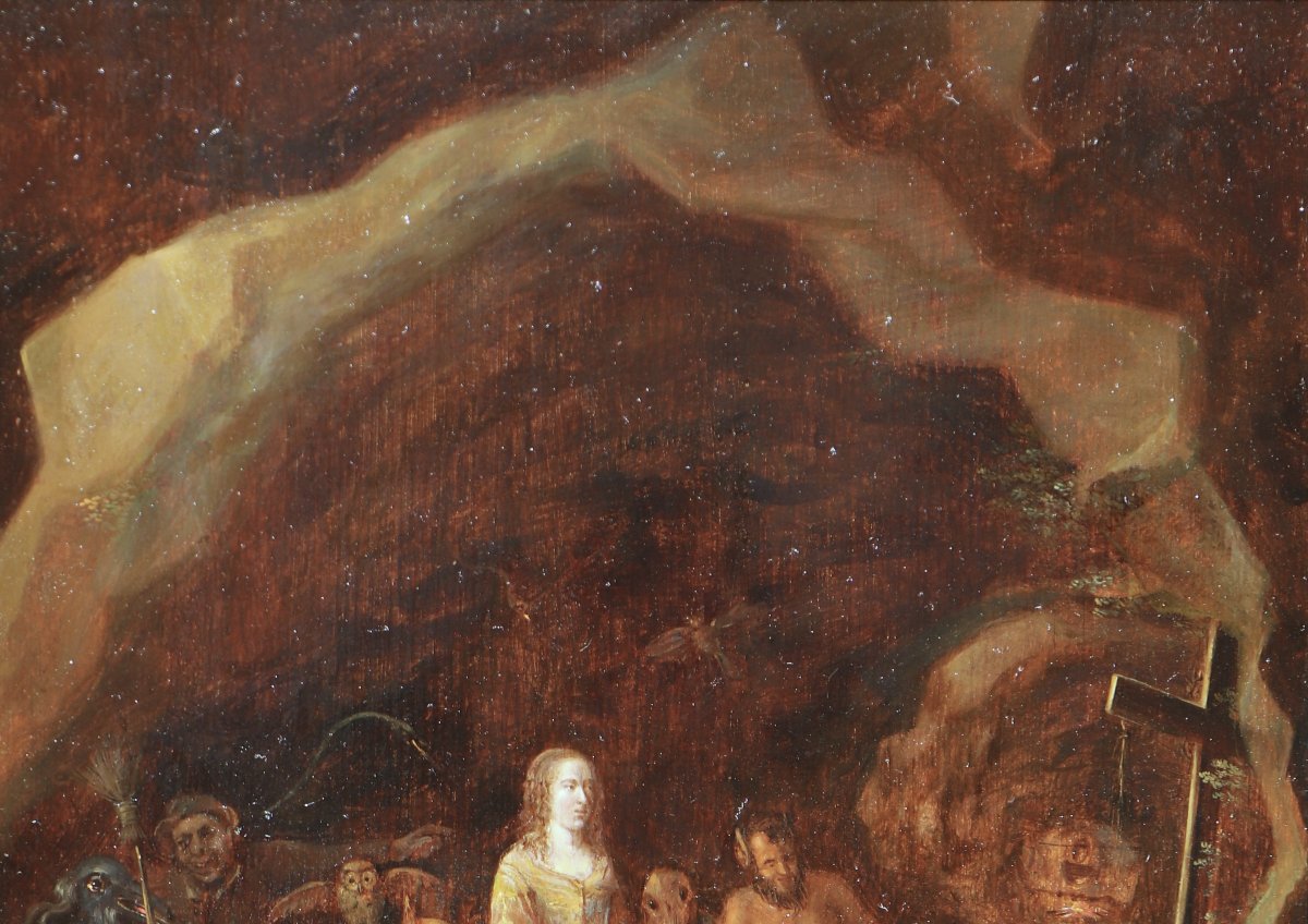 Franciscus Carré (vers 1630 - 1669), La tentation de Saint Antoine-photo-3