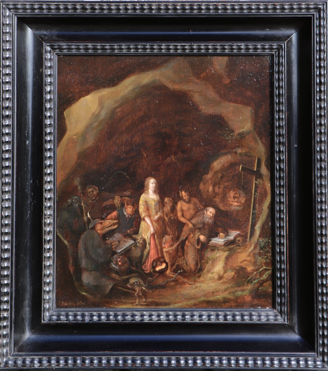 Franciscus Carré (vers 1630 - 1669), La tentation de Saint Antoine