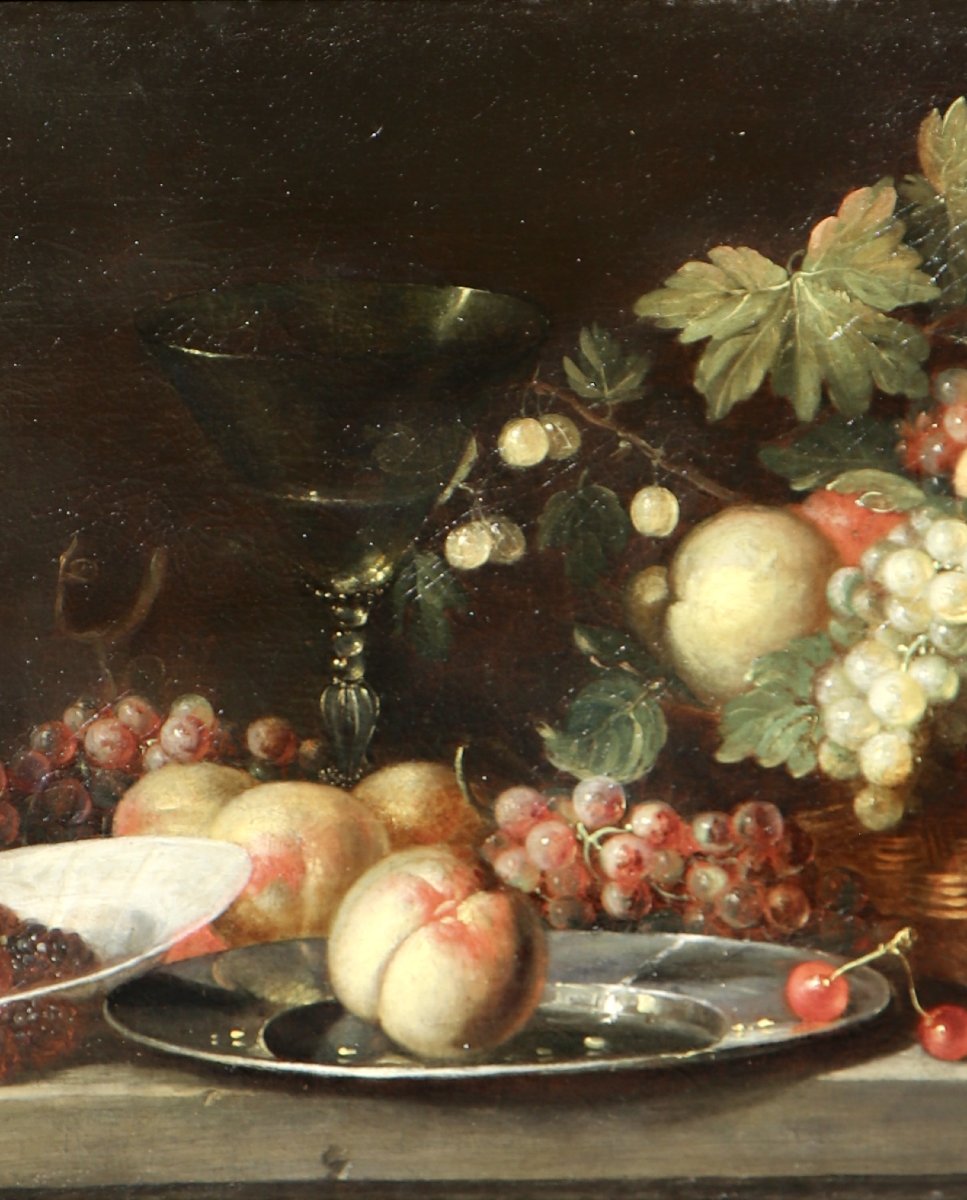Pseudo-simons (active C. 1650–1680), Still Life With Fruit-photo-4