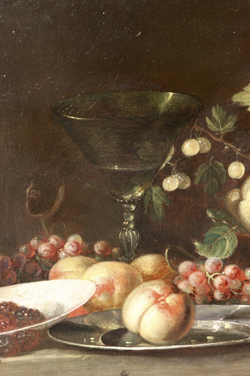 Pseudo-simons (active C. 1650–1680), Still Life With Fruit-photo-4