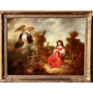 Jan Van Noordt (1623/24 - 1676/86), The Angel Appears To Hagar