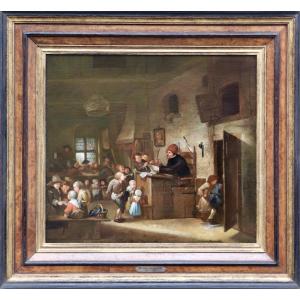 Egbert I van Heemskerck (1610 - 1680), Vue d'une salle de classe