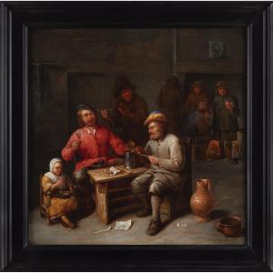 Gillis II Van Tilborgh (c. 1625–c. 1678), Inn Scene