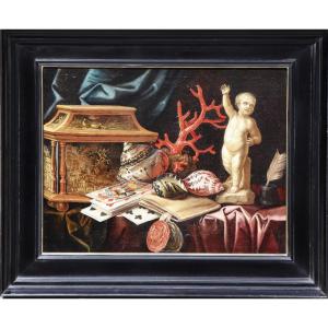 Carstiaen Luyckx (1623 – vers 1670), Nature-morte de Vanité