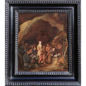 Franciscus Carré (vers 1630 - 1669), La tentation de Saint Antoine