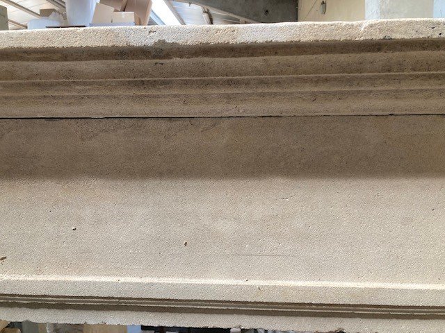 Louis XIII Limestone Fireplace -photo-3