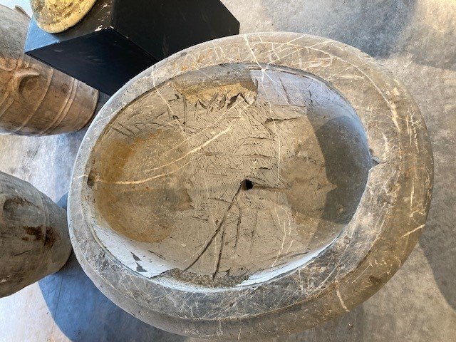 17th Century Stone Baptismal Font-photo-1