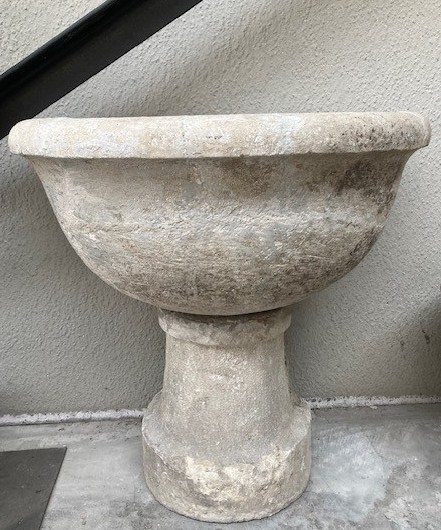 Italian Limestone Basin, 18th Century