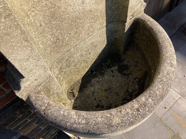 Small Stone Wall Fountain-photo-4