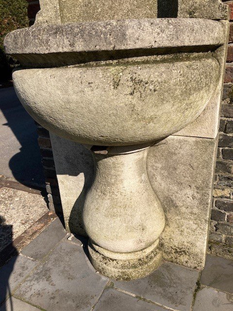Small Stone Wall Fountain-photo-1