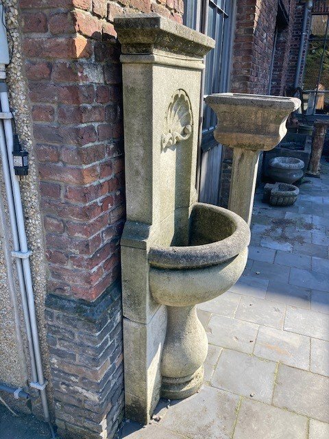 Small Stone Wall Fountain-photo-3