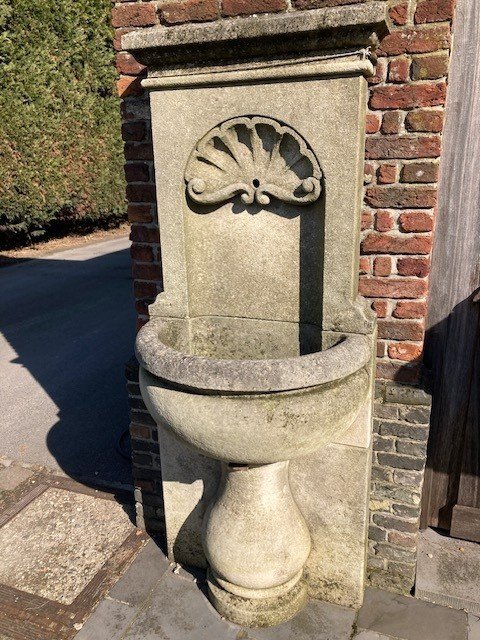 Small Stone Wall Fountain-photo-4