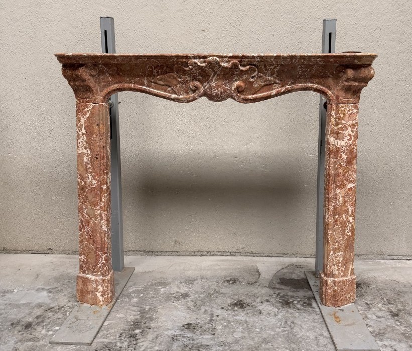 Italian Marble Fireplace