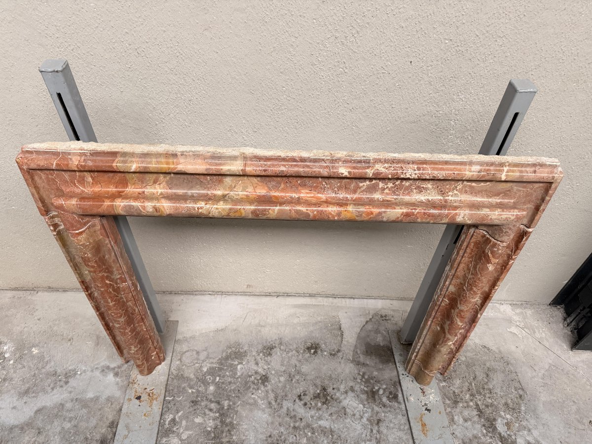 Italian Marble Fireplace-photo-4